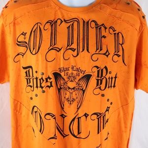 Black Label Premium MMA  AFFLICTION Soldier Tee XL